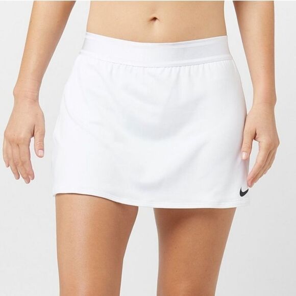 Nike NikeCourt dri fit White Tennis skort, Size Large - Picture 1 of 11